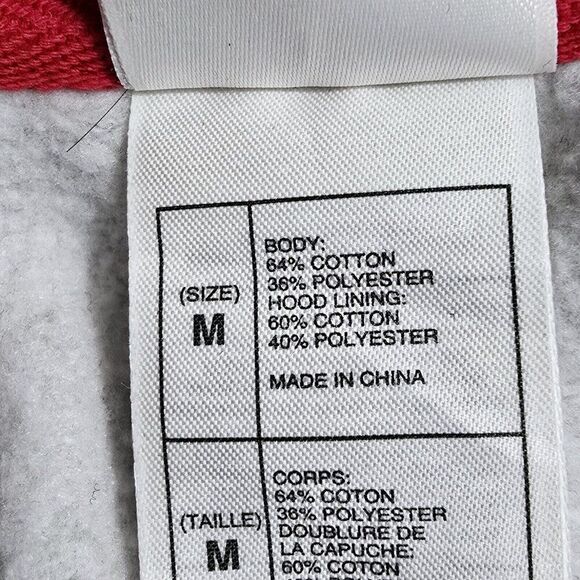 Disney Store - M - Disney World Mickey Mouse Gray Hoodie Sweat Shirt Christmas - Picture 6 of 6